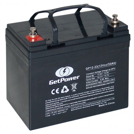 Bateria Estacionária (AGM) VRLA 12V -33Ah