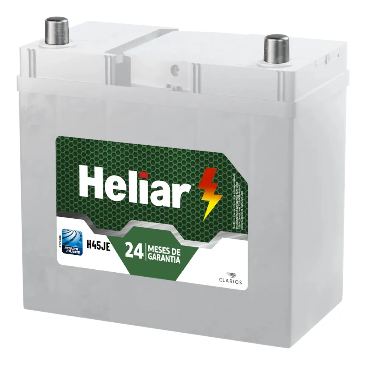 Bateria Heliar 50Ah ou 45Ah – SL50JD / HL45JE –