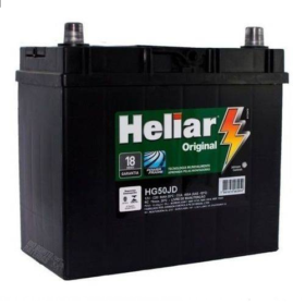 Bateria Heliar 50Ah ou 45Ah – SL50JD / HL45JE –