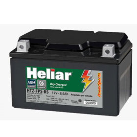 Bateria Heliar de Moto HTZ-FPS10S  -   YTZ10S