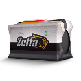 Bateria de Carro Zetta 60Ah – Z60D – Fabricação Moura - Selada