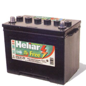 Bateria Heliar 75Ah – 12V – H75LD / H75LE – Livre de Manutenção
