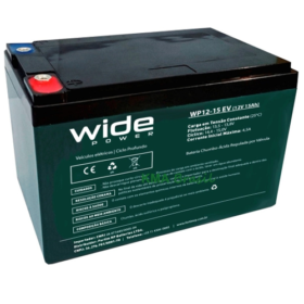 Bateria De Ciclo Profundo De 12v/15ah Modelo Ev 12-15