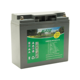 Bateria 12v 18ah HZB-EV12-18  - Ciclo Profundo (DC), Especial para Veículos Elétricos: bicicleta, scooter, cadeira de rodas, etc...
