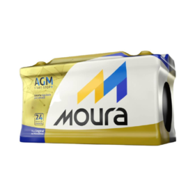 Bateria Moura AGM 70Ah – MA70LD – Para Carro c/ Start-Stop
