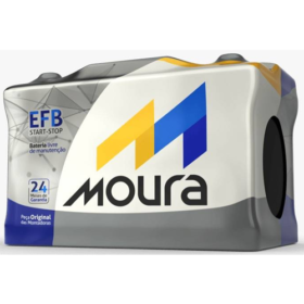 Bateria Moura EFB 80Ah - MF80CD - Para Carro C/ Start-Stop