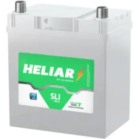 Bateria Heliar 40Ah – 12V – H40JD – Livre de Manutenção – Antiga Heliar Free HG38JD