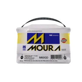 Bateria de Carro Moura 60Ah – M60GD / M60GE – 24 Meses de Garantia