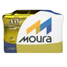 Bateria Moura AGM 92Ah – MA92QD – Para Carro c/ Start-Stop