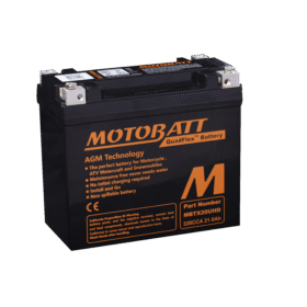 Bateria MOTOBATT MBTX20UHD, SOFTAIL, DYNA E VRSC - MBTX20UHD / YTX20L-BS