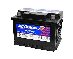 Bateria ACDelco 60Ah – 12V – ADS60D– Original de Montadora