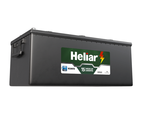 Bateria Heliar Frota 200Ah – HS200TD – Original de Montadora - Imagem 3