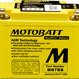 Motobatt Quadflex Mb7bb 9 Ah (yb7b-b) Adicionar aos favoritos