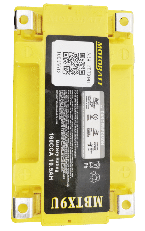 Bateria MOTOBATT MBTX9U - Imagem 3