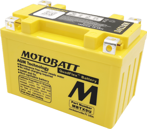 Bateria MOTOBATT MBTX9U - Imagem 2