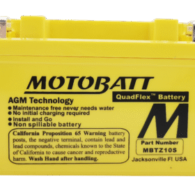 Bateria Motobatt 8,6ah Mbtz10s Ytz10s Yamaha Mt-07 Mt-09 R1