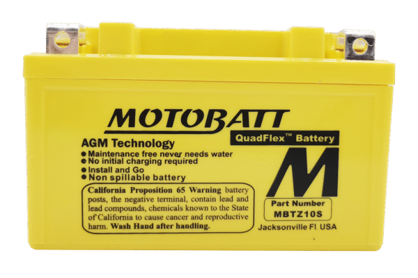 Bateria Motobatt 8,6ah Mbtz10s Ytz10s Yamaha Mt-07 Mt-09 R1