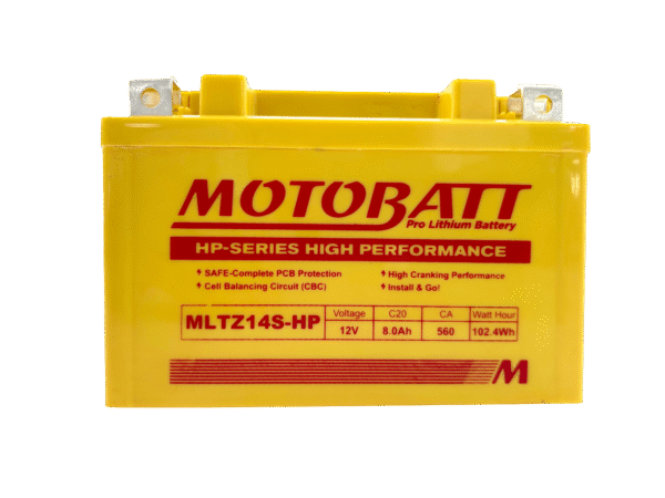 BATERIA MOTOBATT LITHIUM SPORTSTER MLTZ14S-HP (MBTX12U/ YTX14L-BS