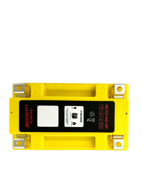 BATERIA MOTOBATT LITHIUM SPORTSTER MLTZ14S-HP (MBTX12U/ YTX14L-BS - Imagem 3