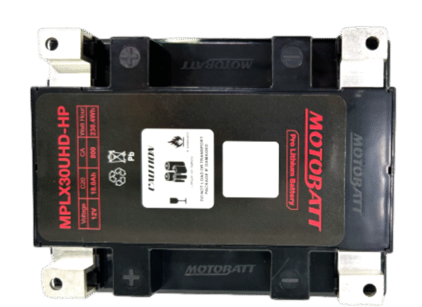 BATERIA MOTOBATT LITHIUM TOURING - MPLX30UHD-HP (MBTX30UHD / YIX30L-BS) - Imagem 3