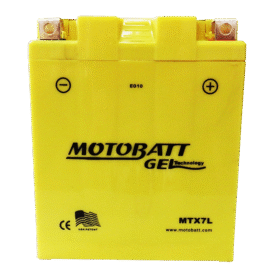 Bateria Motobatt Gel Mtx7l 12v Nx4 Falcon 400 Lead 110