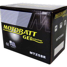 Bateria Motobatt Gel Mtz5br 4.2ah Honda Biz100 125 Cg Titan
