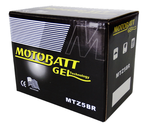Bateria Motobatt Gel Mtz5br 4.2ah Honda Biz100 125 Cg Titan