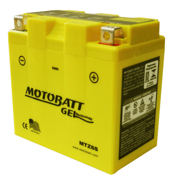 Motobatt Mtz6s 6 Ah Gel (ytz7s / Ytx5l-bs / Ytz6v)