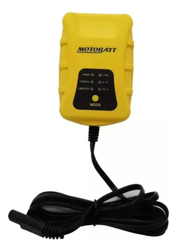 Motobatt Tech 1 6v/12v 1a Carregador Inteligente Lifepo4