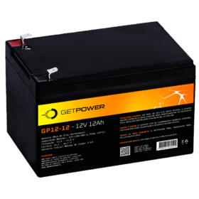 Bateria Estacionária VRLA ( AGM ) GetPower 12V – 12Ah – GP12-12