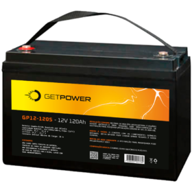 Bateria Estacionária VRLA ( AGM ) GetPower 12V – 120Ah – GP12-120S