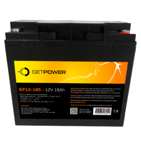 Bateria Estacionária VRLA ( AGM ) GetPower 12V – 18Ah – GP12-18