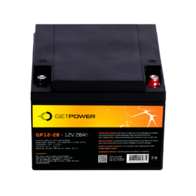 Bateria Estacionária VRLA ( AGM ) GetPower 12V – 28Ah – GP12-28