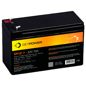 Bateria Estacionária VRLA ( AGM ) GetPower 12V – 7Ah – GP12-7