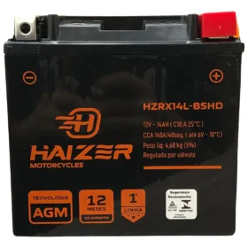 Bateria De Motos Harley Davidson Xr 1200x Sportster-HZRX14L-BSHD