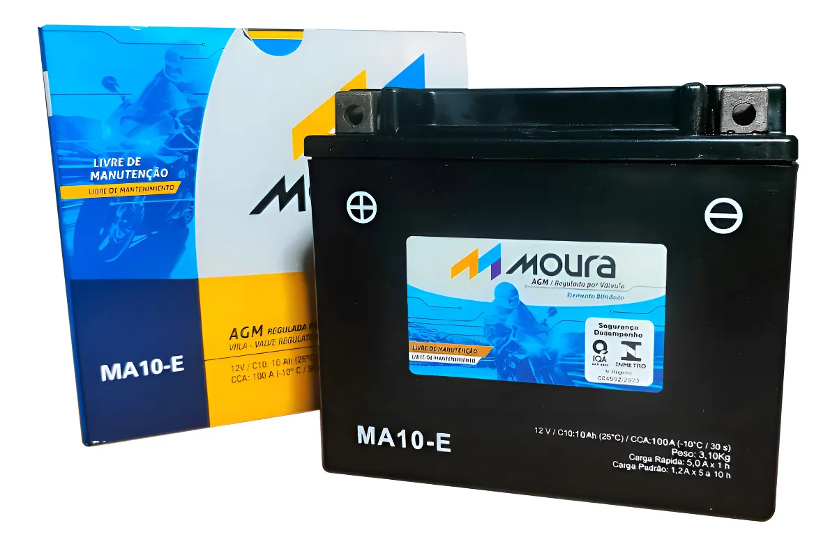 Bateria Auxiliar Moura Volvo Xc40 De 2018 A 2023 Start Stop - Imagem 2